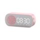 thumbnail image 3 of Reloj de superficie de espejo con altavoz multifuncional compatible con Bluetooth (rosa) Sywqhk Libre de BPA, 3 of 7