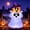 Ghost with Witch Hat, variant on Joyfy 5 ft Halloween Inflatable Ghost Outdoor Decorations,Cute Pink Ghost with Bowknot Blow Up Outdoor Garden Halloween Party Decorations