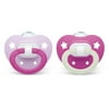 NUK® Orthodontic Pacifiers, 6-18 Months, 2 Pack, Girl