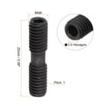 thumbnail image 2 of Unique Bargains M6x25 Hex Head Set Screws for CNC Lathe Turning Tool Holder, 5 Pack, 2 of 6