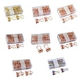 thumbnail image 4 of Baohd 1/2/3/5 12x Documents In Order - Metal Binder Clips For Elliot Folder Widely Shape Metal Binder Clips sakura Rose Gold 1 Pc, 4 of 6