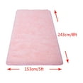 thumbnail image 2 of Super Soft Fluffy Shag Rug Area Rugs Bedroom Living Room Anti-skid Carpet Shaggy Yoga Mat Child Play Floor Pad, 2 of 6