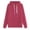 Hot Pink, variant on Fgnfyis Women's Casual Hoodie with Pocket Solid Color Pullover Zip Up Hoodie Comfortable Fit Fashionable Streetwear Top for Daily Style Coffee L