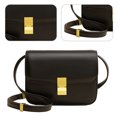 thumbnail image 2 of Bolso Mensajero para Mujer Con Cerradura Metal Versátil PU (L), 2 of 9