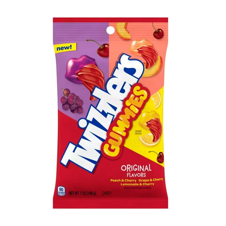 Twizzlers, Gummies, 7 Oz Pack of 2, Fruity Chewy Snack - Walmart.com