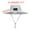 Gray, variant on Solar Powered Fan Hat for Kids Breathable Sun Visor Outdoor Cooling Cap with Rechargeable USB and Adjustable Wind Speed(Gray)