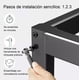 thumbnail image 5 of Bases Cama Matrimonial Marco De Cama Con Plataforma De Metal De Alto Resistencia, 5 of 6