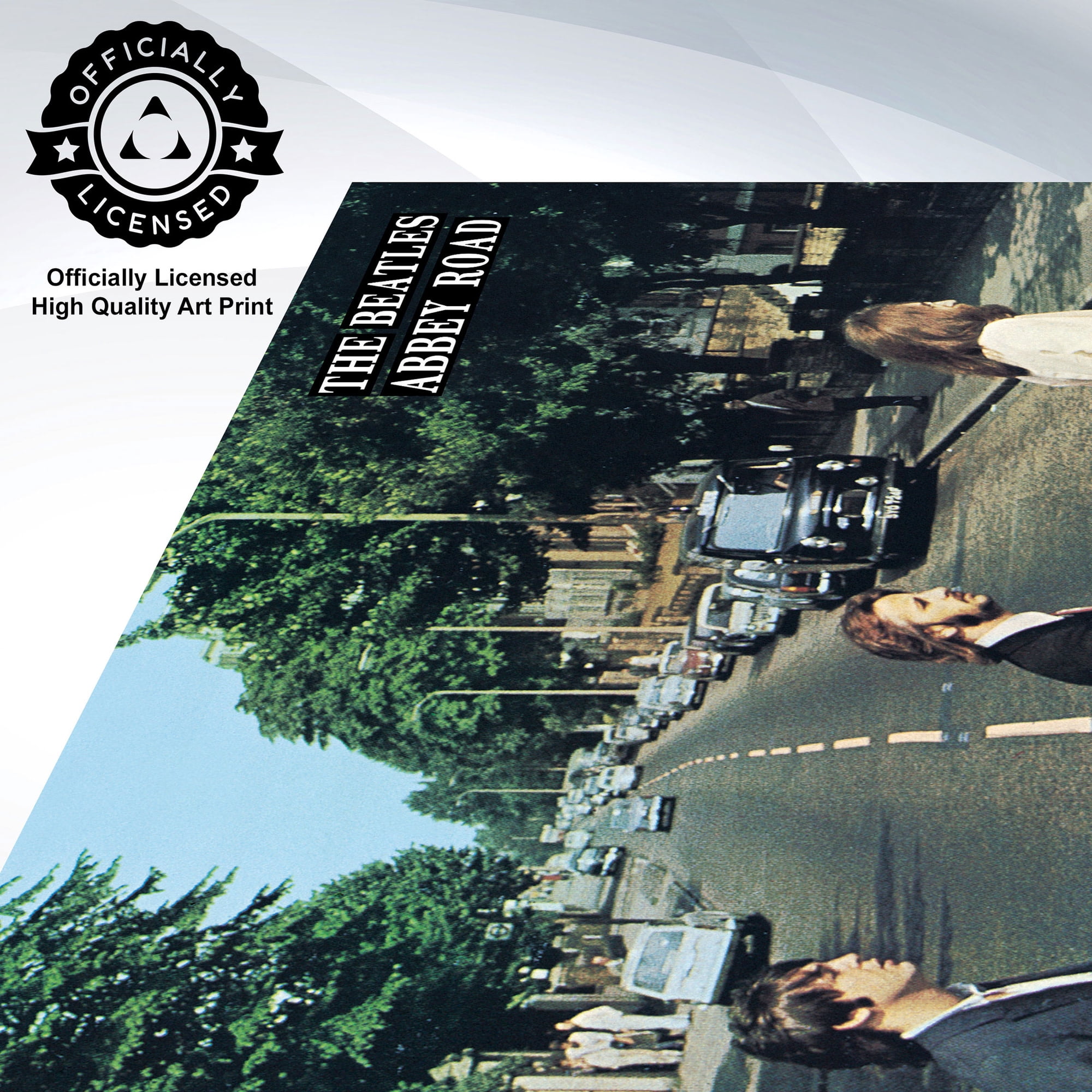 Pyramid America: The Beatles: Abbey Road - 11x17 Poster, Album Cover Print - Classic Rock Band Artwork, Licensed Music Wall Decor, Fan Collectible