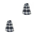 thumbnail image 3 of Camisa a cuadros para mascotas Greeniant Chaleco para cachorros Azul L, 3 of 6