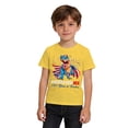 thumbnail image 2 of 250 Anniversary USA Shirts for Kids Relaxed Fit Casual Patriotic T-Shirt Breathable Comfortable Short Sleeve Independence Day Tops, 2 of 4