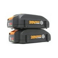 thumbnail image 7 of Worx Tools MaxLithium 20 Volt 2.0 Ah High Power Lithium Ion Battery | WA3575, 7 of 7