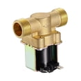 thumbnail image 1 of 1Set Golden Brass Valve for Energy Saving Air Conditioning and Prevent Dry Burning, 1 of 8