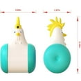 thumbnail image 3 of Dosaele Pet Toy, Plastic Tumbler Chicken Interactive Toy Automatic Electric Cat Funny Teaser with Sound Pet Supplies for Kitten Dogs, 3 of 5
