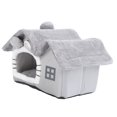 thumbnail image 1 of Cat House, Soft Fabric Sponge Foldable Cat Bed House  For Indoor SPets Within 7.7lb,MPets Within 16.5lb,LFor Several Pets, 1 of 8