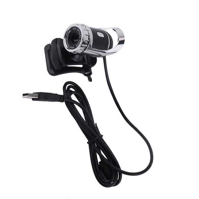 HD Webcam Con Micrófono Incorporado de 360 Giratoria, Alta Defintición Para PC, ComputerAdora Portátil, Cámarae Web Cámakcam USB 2.0 Cámara Cámara PC Cámara