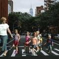 thumbnail image 4 of Lainrrew Cuerda para Caminar, Cuerda para Caminar de Seguridad para niños con 12 manijas Coloridas Cuerda para guardería de Seguridad al Aire Libre para preescolar, guardería, Escuela, niños (Azul), 4 of 5