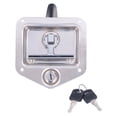 thumbnail image 3 of Pestillo de puerta para autocaravana, pestillo de puerta de remolque, cerradura de puerta para RV, cerradura con manija en T para remolque, durabilidad comprobada, 3 of 9