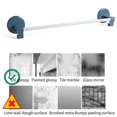 thumbnail image 4 of Barra para toallas de baño, toallero para baño, accesorios de baño, toallero montado en la pared, 4 of 5