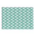 thumbnail image 1 of Bird Cutting Board, White Doves with Olive Branches Peace Hope and Pastel Illustration, Decorative Tempered Glass Cutting and Serving Board, in 3 Sizes, by Ambesonne, 1 of 2