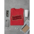 thumbnail image 3 of Cowboy Christmas Plaid T-shirt Men's, 3 of 4