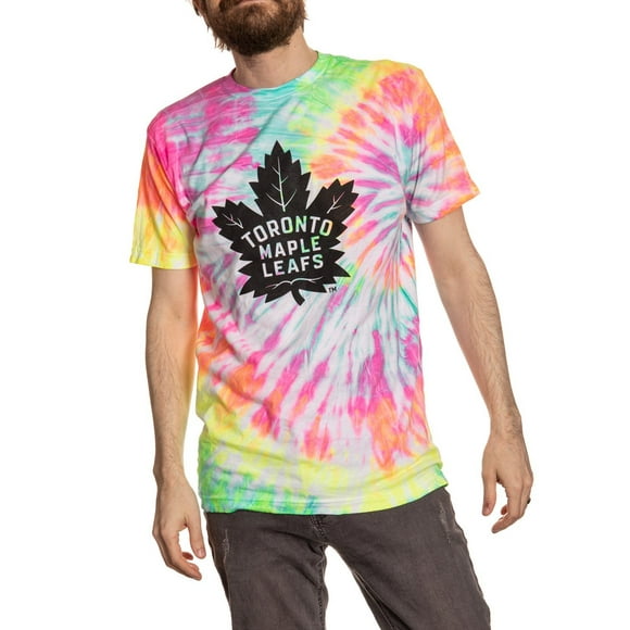 Toronto Maple Leafs Neon Tie Dye T-Shirt