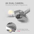 thumbnail image 3 of Mini Abejón Led Con Cámara 4K Hd Drones Rc Plegables Preservación De Altura Rc Quadcopter Inevent EL018080-02, 3 of 5