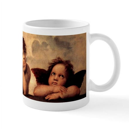

CafePress - Cherub Angels Mug - 11 oz Ceramic Mug - Novelty Coffee Tea Cup