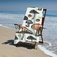thumbnail image 4 of Colorful Mushroom with Microfiber Beach Towel for Adult Quick Dry Sand Free Lightweight Oversized Ultra Soft Skin-Friendly Swim Pool Travel Picnic Shower Bath Towel Blanket, 4 of 8