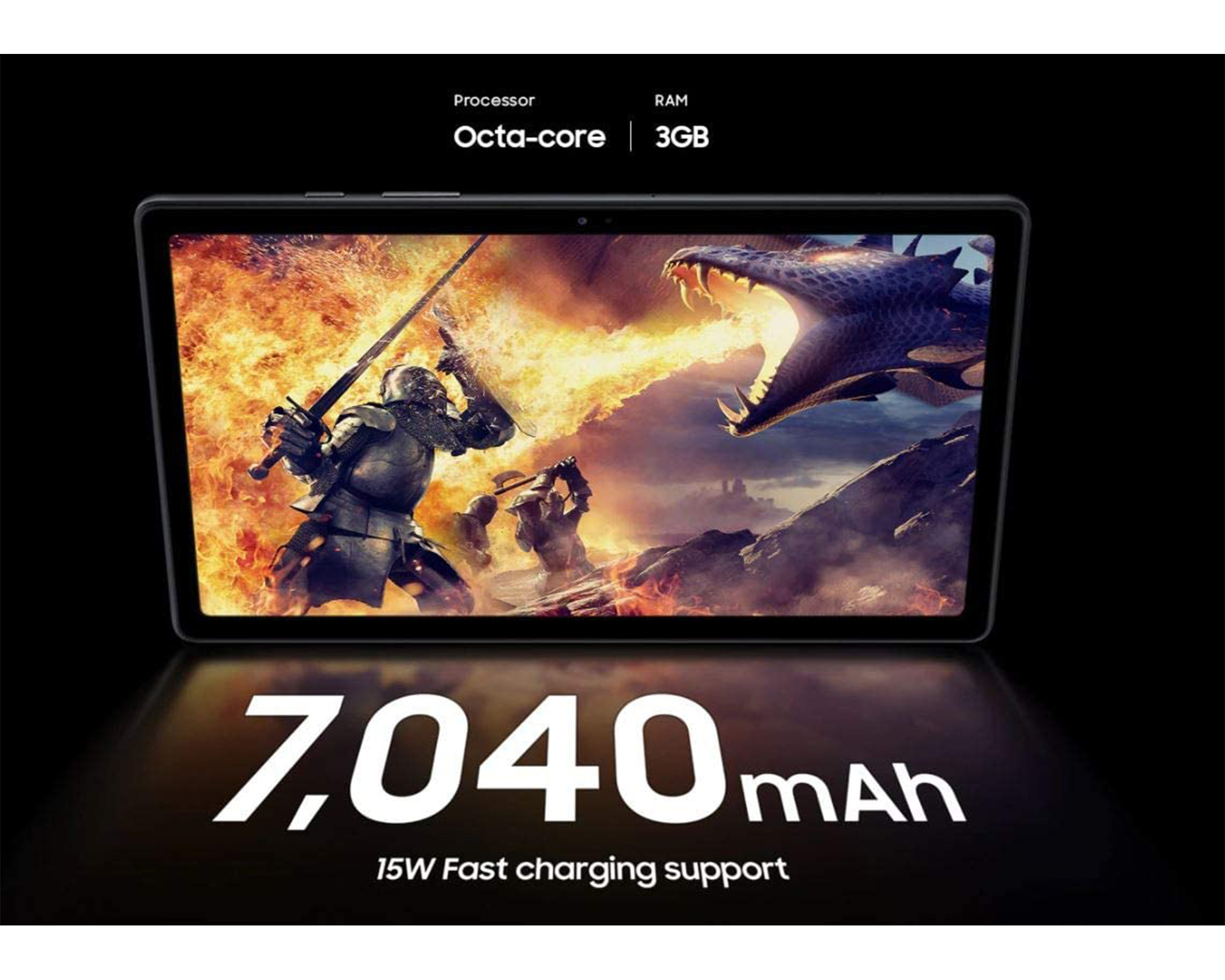 SAMSUNG Galaxy Tab A7 32GB 10.4" Wi-Fi Gray - SM-T500NZABXAR - image 8 of 8