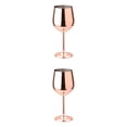 thumbnail image 2 of Cateissary Copa de vino de acero inoxidable de 500ml, vaso de una sola capa para bebidas, copa de cóctel de champán, doméstico para Type1 NO1, 2 of 6