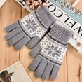 thumbnail image 2 of ZZYuan Winter Gloves - Women's Winter Gloves, Men Knit Gloves for Cold Weather Driving Biking Running, 2 of 4