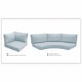 thumbnail image 2 of High Back Cushion Set for FLORENCE-04e in Grey, 2 of 7