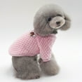 thumbnail image 5 of Autumn Winter Pet Fleece Pajamas Pullover Dot Printed Sleepwear Dog Cat Clothes, 5 of 7