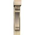 thumbnail image 2 of Ekena Millwork 6"W x 30"D x 30"H Olympic Block Rough Sawn Bracket w/ Offset Brace, Douglas Fir, 2 of 25