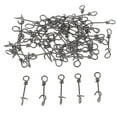 thumbnail image 1 of jinwen 50 Pcs Stainless Steel quickly lock Fishing Clip 22mm, 1 of 8