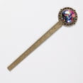 thumbnail image 2 of Rainbow Unicorns Antique Bronze Lace Bookmark: a Gift for Readers and Book Lovers, 2 of 5