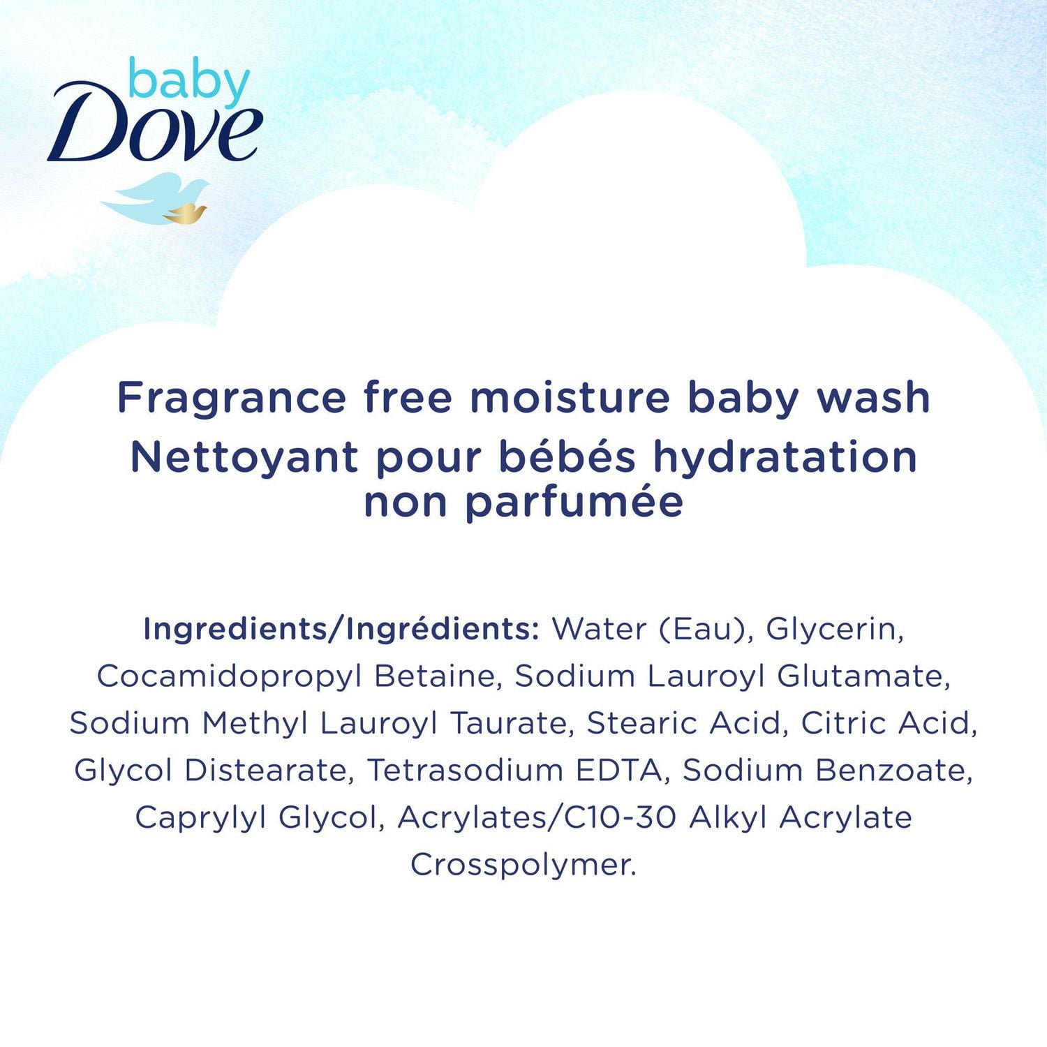 Baby Dove Hypoallergenic Sensitive Baby Wash, 591 ml Body Wash