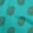 Turquoise Blue, variant on oneOone Rayon Turquoise Blue Fabric Block Sewing Material Print Fabric By The Yard 56 Inch Wide-DU