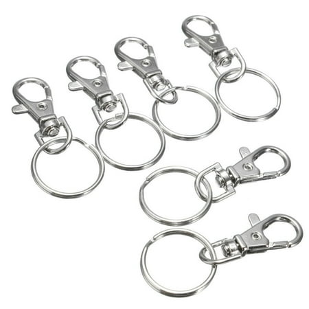Trigger Snap Key - 12Pcs Lobster Clasps Swivel Trigger Clips Snap Hooks Bag Key Ring SPECIAL TODAY !