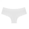 thumbnail image 3 of wcjm White Womens High Waisted Bikini Underwear Smooth Underwear Breathable Ladies, 3 of 5