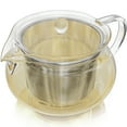 thumbnail image 2 of Teabloom 2-3 - CUP Clear Glass Dishwasher Safe Teapot, 2 of 4