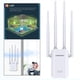 thumbnail image 1 of Extensor de rango CUTICAT 360 degree 2.4G 300Mbps Amplificador de señal WiFi, 1 of 8