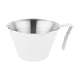 thumbnail image 4 of Taza medidora de Espresso con escala, taza para verter Espresso, jarra pequeña de 100ml para café, leche, jarra reutilizable para panadería, té casero Blanco Soledad jarras medidoras de café, 4 of 9