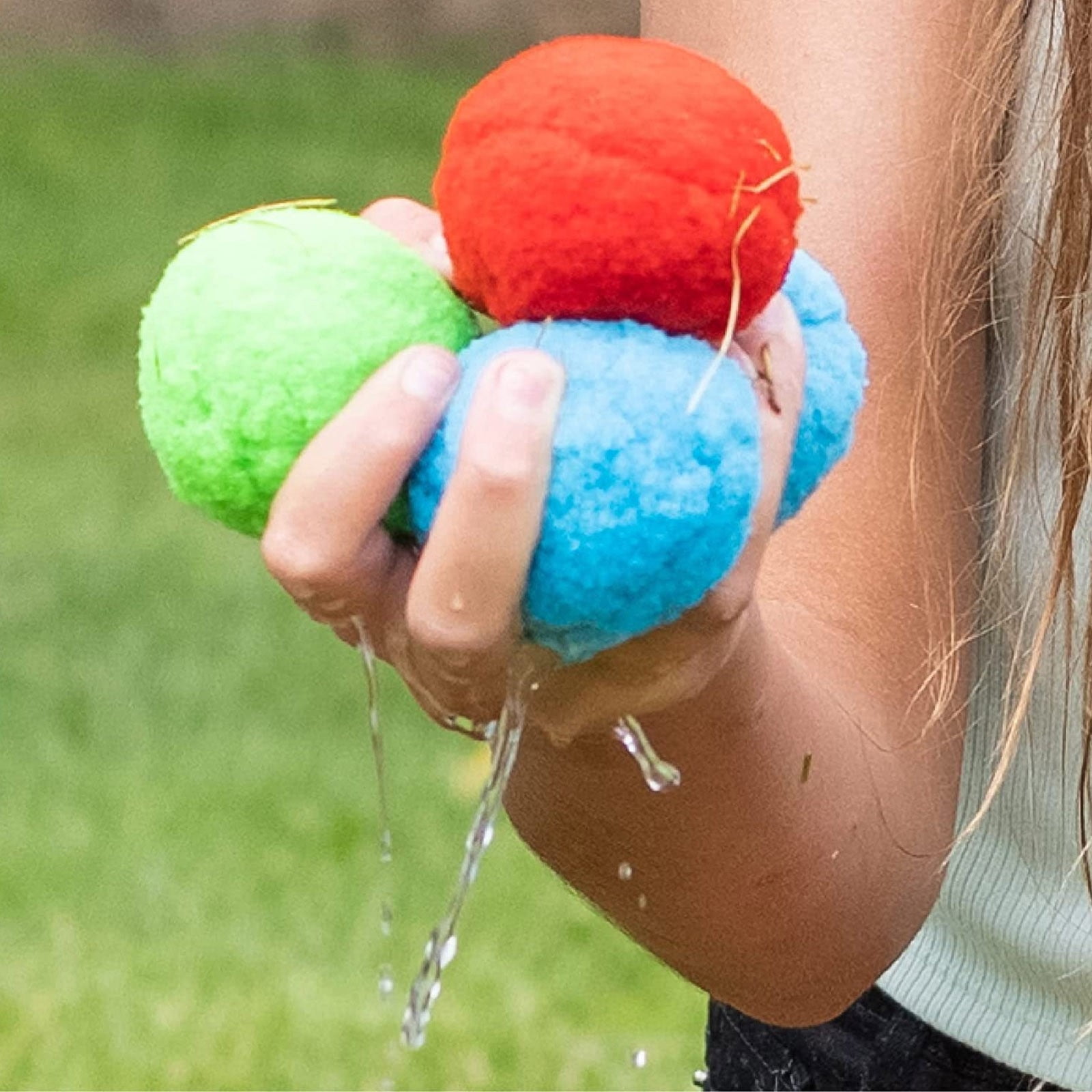 180 Pcs Reusable Water Sponge Balls Water Balloons for Kids Beach Pool Toys, Outdoor Yard Games for Kids Ages 3-5 4-8-12 Year old Boys Girls Teens Adults Family Water Fight Party, Fun Summer Gifts
