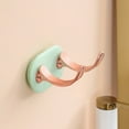 thumbnail image 3 of SSZMDLB under $5 Hair Dryer Holder Wall Mounted Hair Dryer Hanging Rack Adjustable Dryer Holder No Drill Installation Adhesive Mount for Bathroom Bedroom Vanity Organization, 3 of 6
