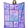 thumbnail image 1 of LHSHID Birthday Gifts for 8 Year Old Girl Blanket Flannel Soft and Comfortable Anti static Bed Sofa Blanket 50x60in, 1 of 6