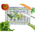 thumbnail image 2 of Carolines Treasures 8073LCB Kissing Fish Glass Cutting Board Large 12H x 16W multicolor, 2 of 2