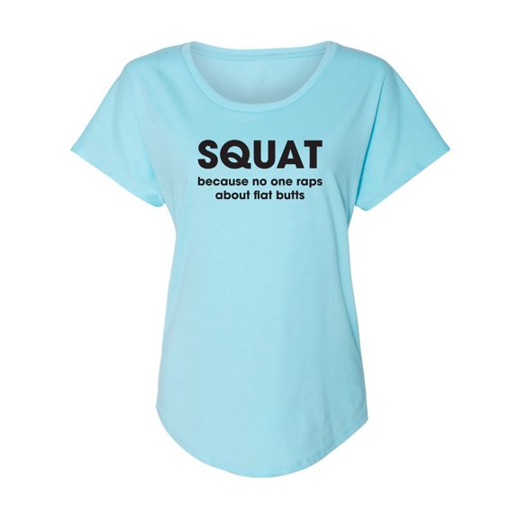 SQUAT Womens Dolman Tee