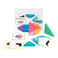 thumbnail image 3 of Rompecabezas Tangram de viaje para niños, juguete educativo para entrenar el pensamiento, desafío de coeficiente intelectual, rompecabezas de madera,, 3 of 9