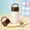 White, variant on 7 oz Mini Stainless Steel Water Bottle, Heart Decor Portable Insulated Pocket Cup with Carry Ring for Travel, Commute & Daily Use